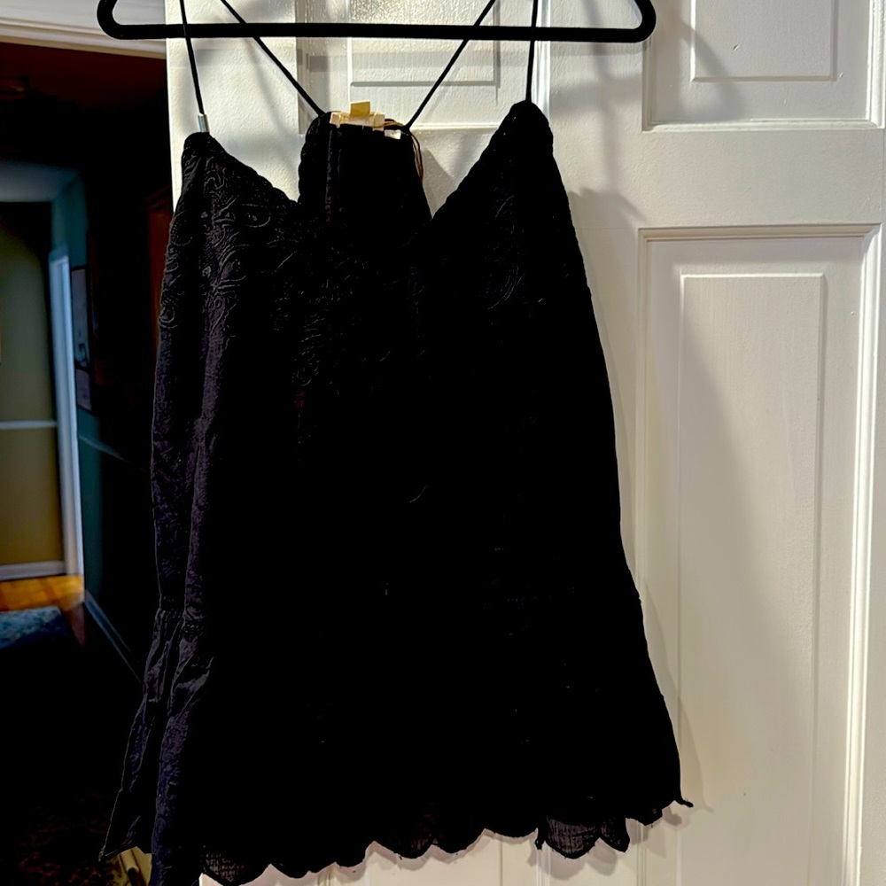 Anthropologie Letinebe flowy halter top size 6 NWT